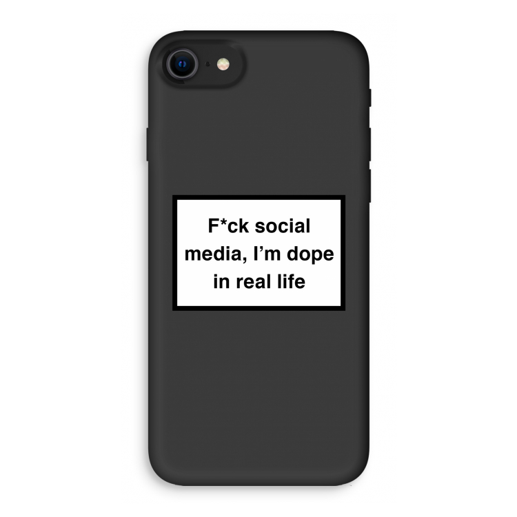 I'm dope: iPhone SE 2020 Biologisch afbreekbaar hoesje