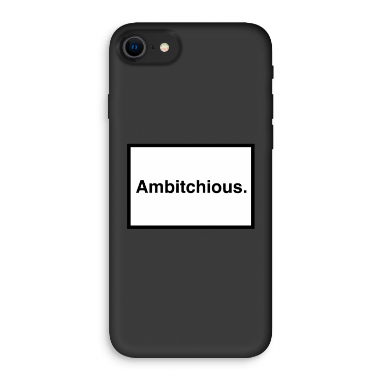 Ambitchious: iPhone SE 2020 Biologisch afbreekbaar hoesje