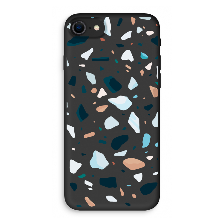 Terrazzo N°13: iPhone SE 2020 Biologisch afbreekbaar hoesje