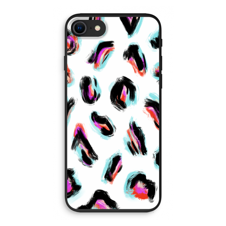 Cheetah color: iPhone SE 2020 Biologisch afbreekbaar hoesje