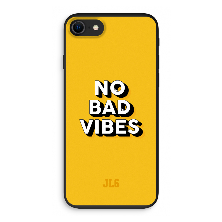 No Bad Vibes: iPhone SE 2020 Biologisch afbreekbaar hoesje