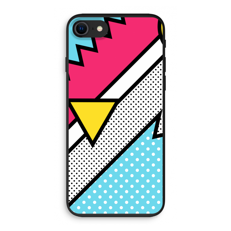 Pop Art #3: iPhone SE 2020 Biologisch afbreekbaar hoesje