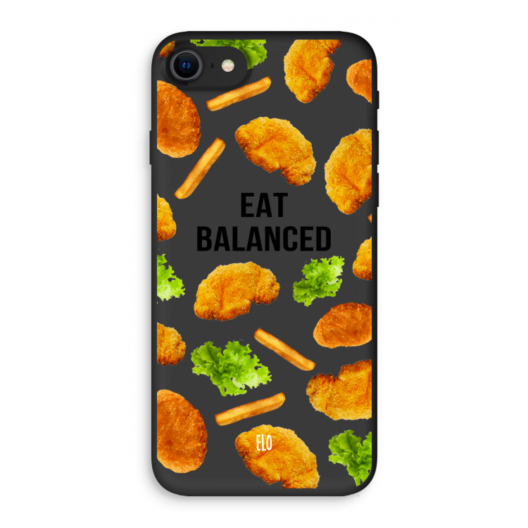 Eat Balanced: iPhone SE 2020 Biologisch afbreekbaar hoesje