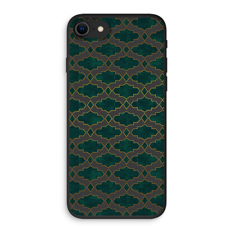 Moroccan tiles: iPhone SE 2020 Biologisch afbreekbaar hoesje