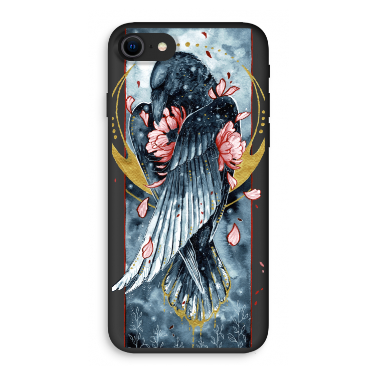 Golden Raven: iPhone SE 2020 Biologisch afbreekbaar hoesje