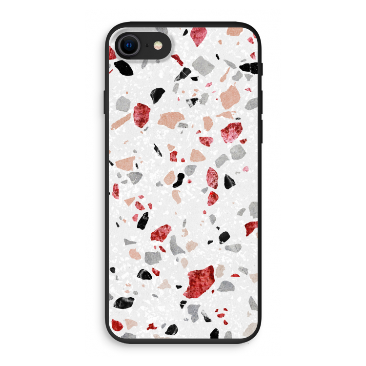 Terrazzo N°12: iPhone SE 2020 Biologisch afbreekbaar hoesje