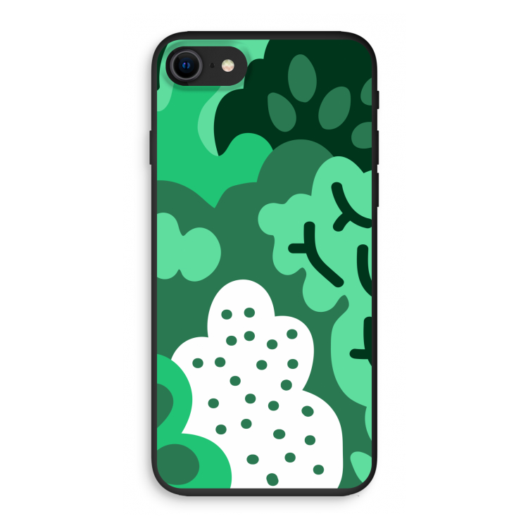 Bushes: iPhone SE 2020 Biologisch afbreekbaar hoesje
