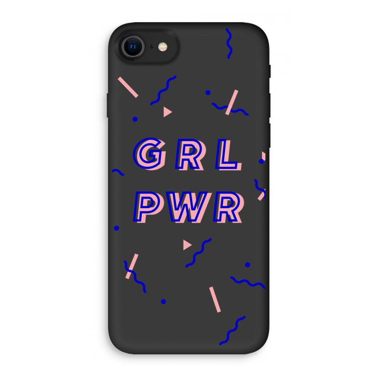 GRL PWR: iPhone SE 2020 Biologisch afbreekbaar hoesje