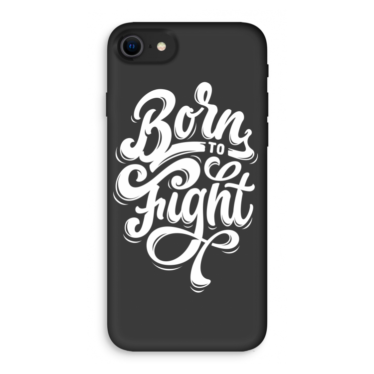 Born to Fight: iPhone SE 2020 Biologisch afbreekbaar hoesje