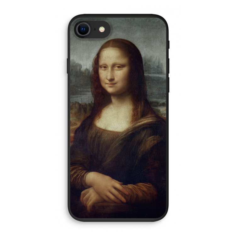Mona Lisa: iPhone SE 2020 Biologisch afbreekbaar hoesje