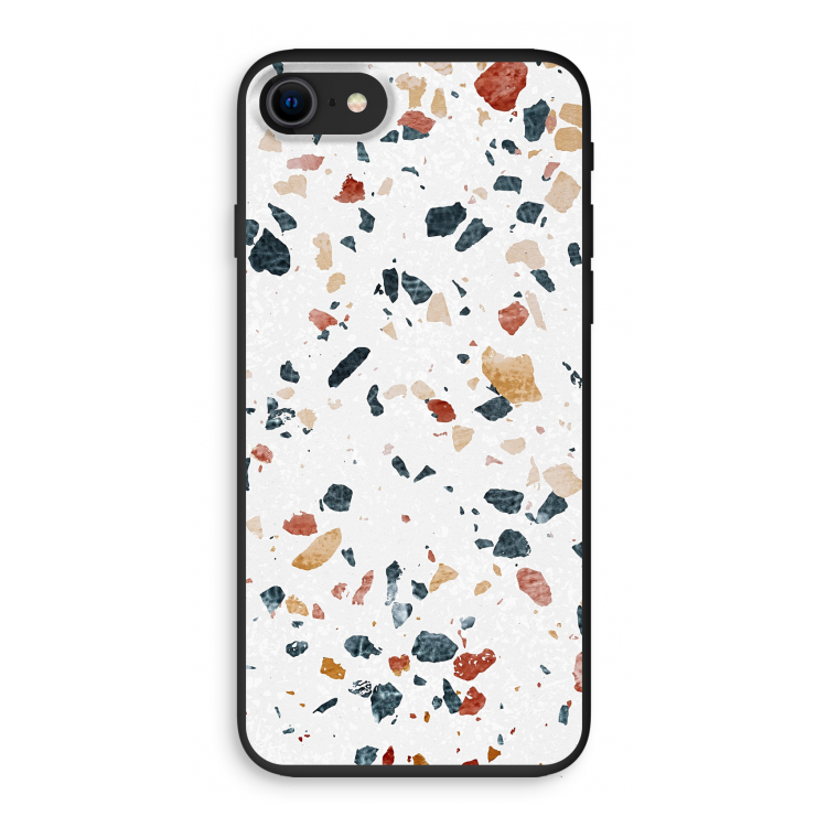 Terrazzo N°4: iPhone SE 2020 Biologisch afbreekbaar hoesje