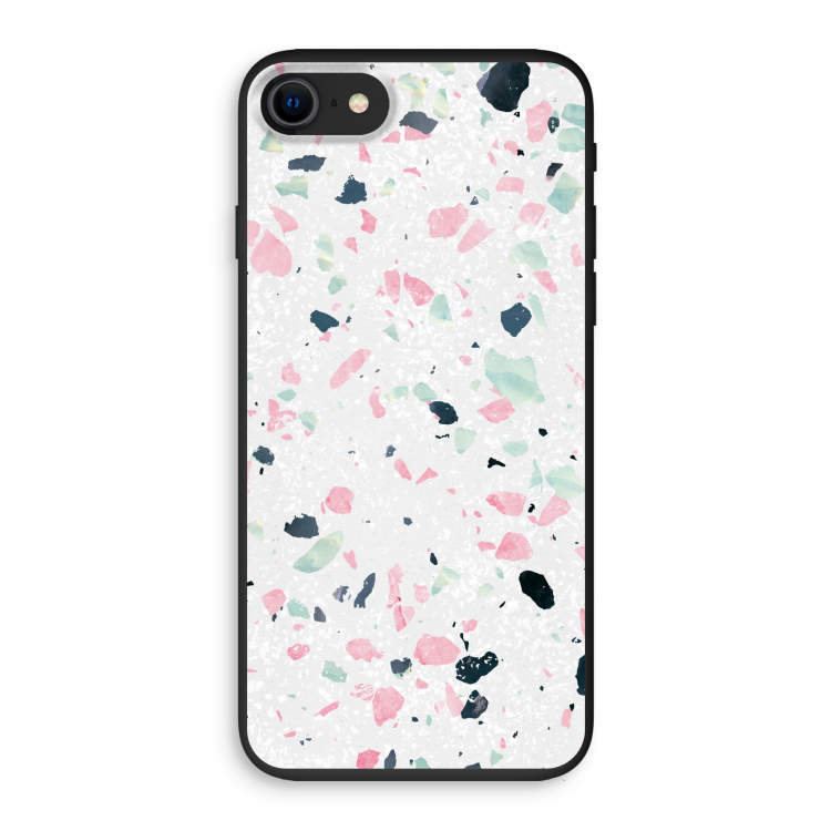 Terrazzo N°3: iPhone SE 2020 Biologisch afbreekbaar hoesje