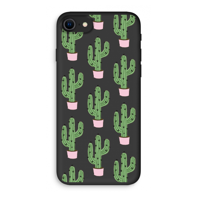 Cactus Lover: iPhone SE 2020 Biologisch afbreekbaar hoesje