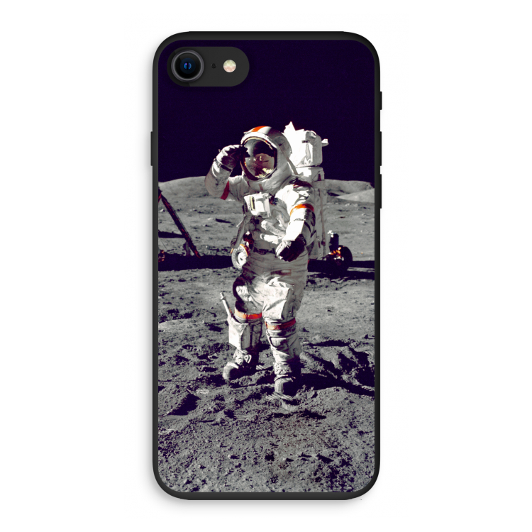 Spaceman: iPhone SE 2020 Biologisch afbreekbaar hoesje