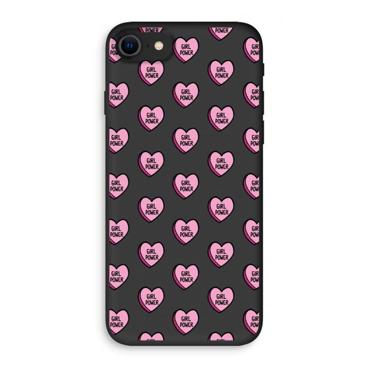 GIRL POWER: iPhone SE 2020 Biologisch afbreekbaar hoesje