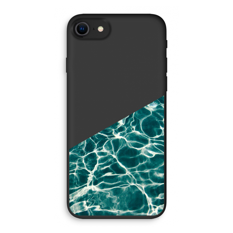 Weerkaatsing water: iPhone SE 2020 Biologisch afbreekbaar hoesje