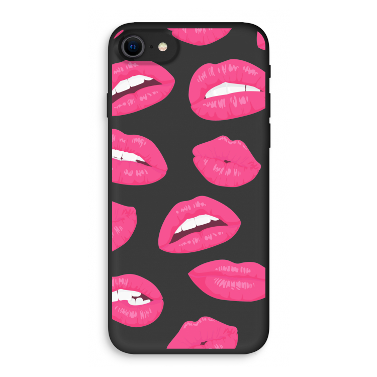 Bite my lip: iPhone SE 2020 Biologisch afbreekbaar hoesje