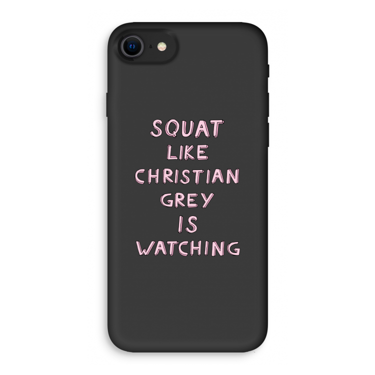 Christian Grey: iPhone SE 2020 Biologisch afbreekbaar hoesje