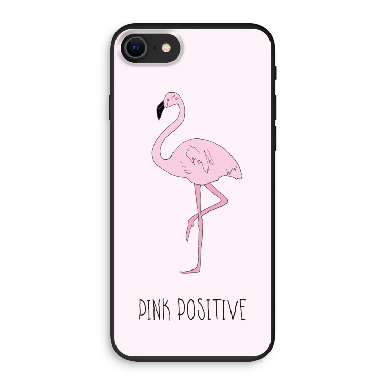 Pink positive: iPhone SE 2020 Biologisch afbreekbaar hoesje
