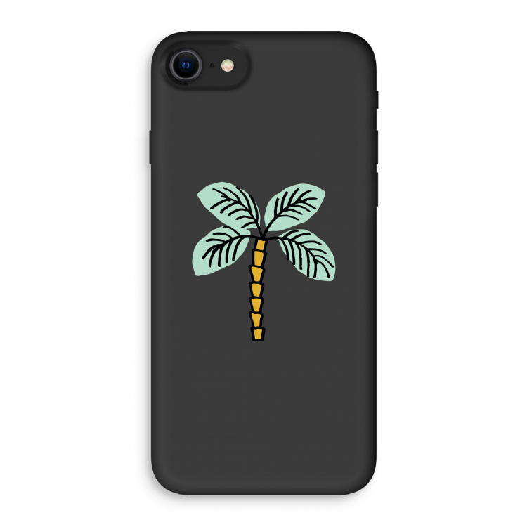Palmboom: iPhone SE 2020 Biologisch afbreekbaar hoesje