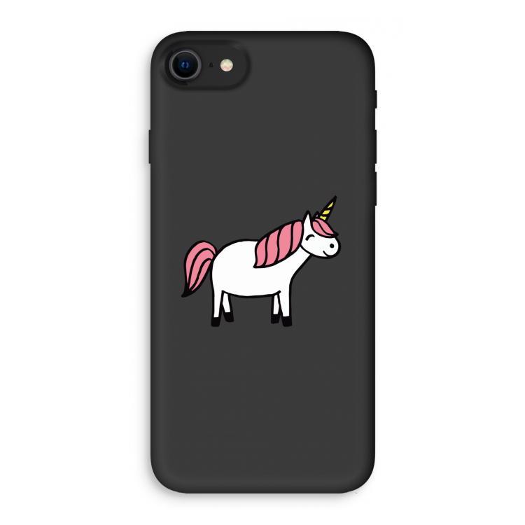 Eenhoorn: iPhone SE 2020 Biologisch afbreekbaar hoesje