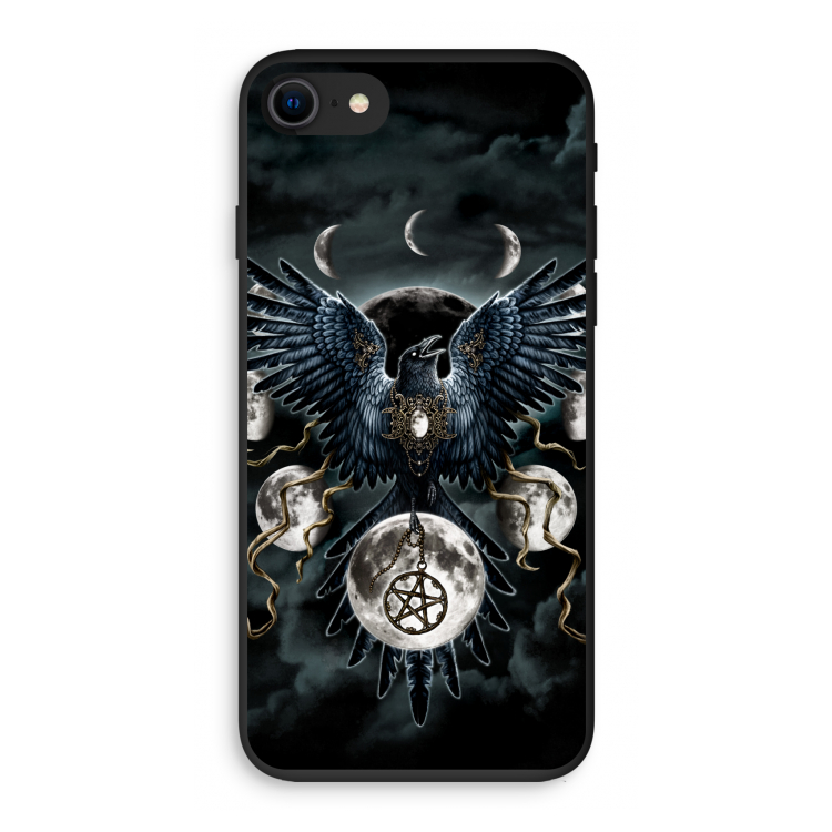 Sinister Wings: iPhone SE 2020 Biologisch afbreekbaar hoesje