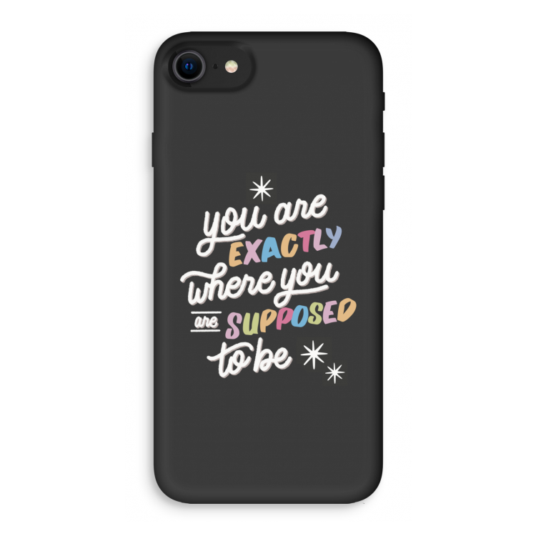 Right Place: iPhone SE 2020 Biologisch afbreekbaar hoesje