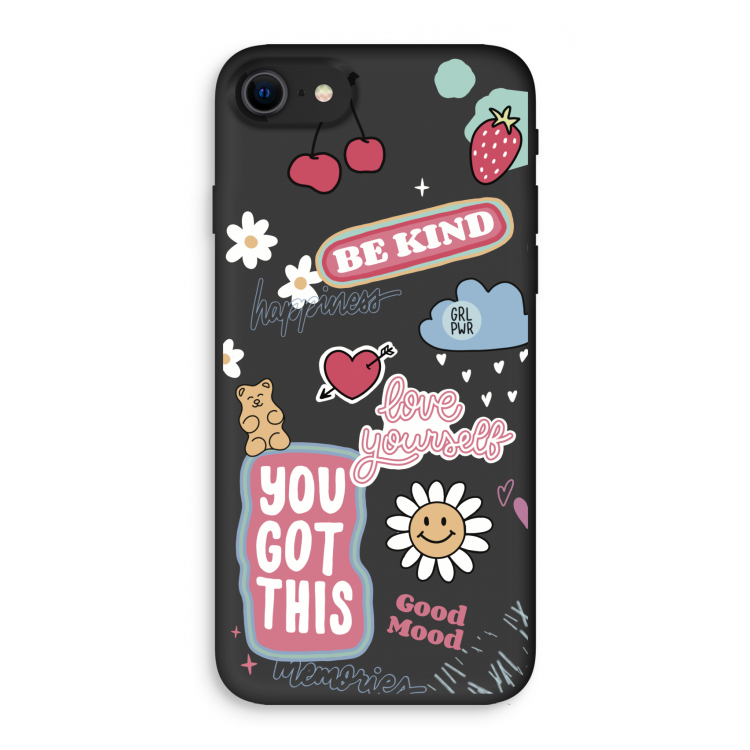 Positivity: iPhone SE 2020 Biologisch afbreekbaar hoesje