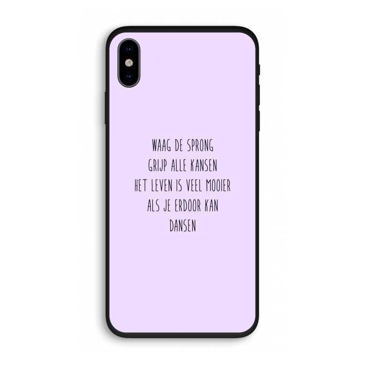Sprong: iPhone X Biologisch afbreekbaar hoesje