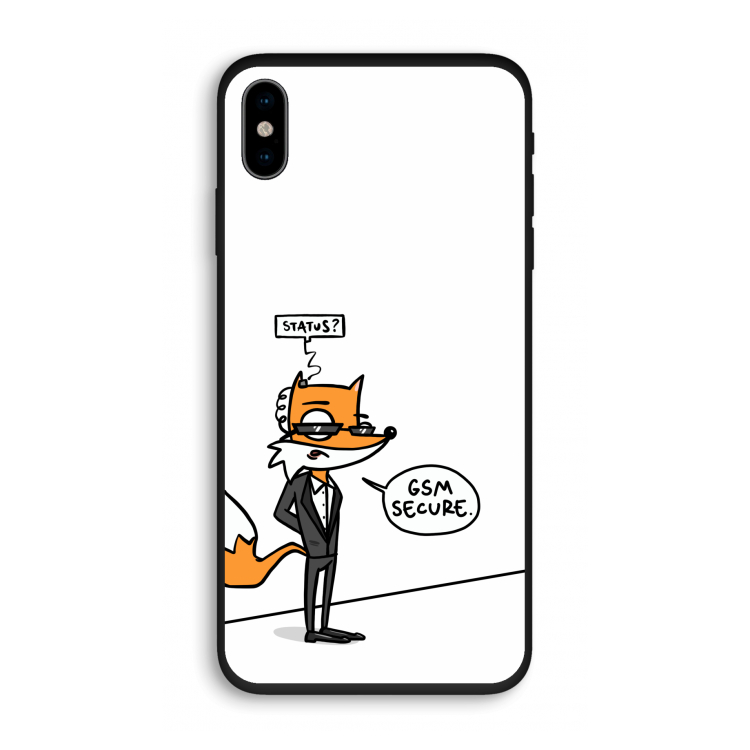 GSM secure: iPhone X Biologisch afbreekbaar hoesje
