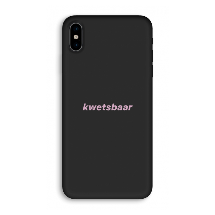 kwetsbaar: iPhone X Biologisch afbreekbaar hoesje