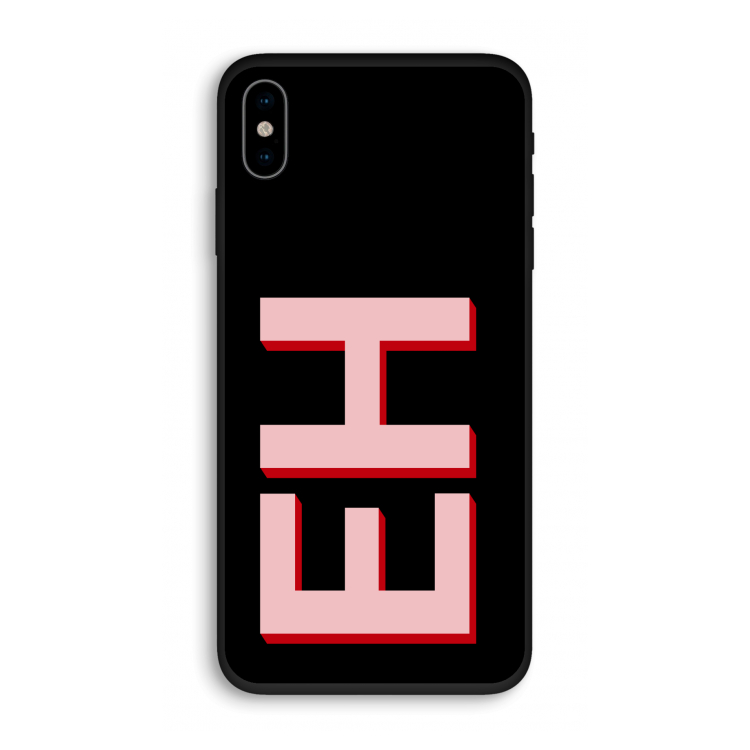 Monogram: iPhone X Biologisch afbreekbaar hoesje