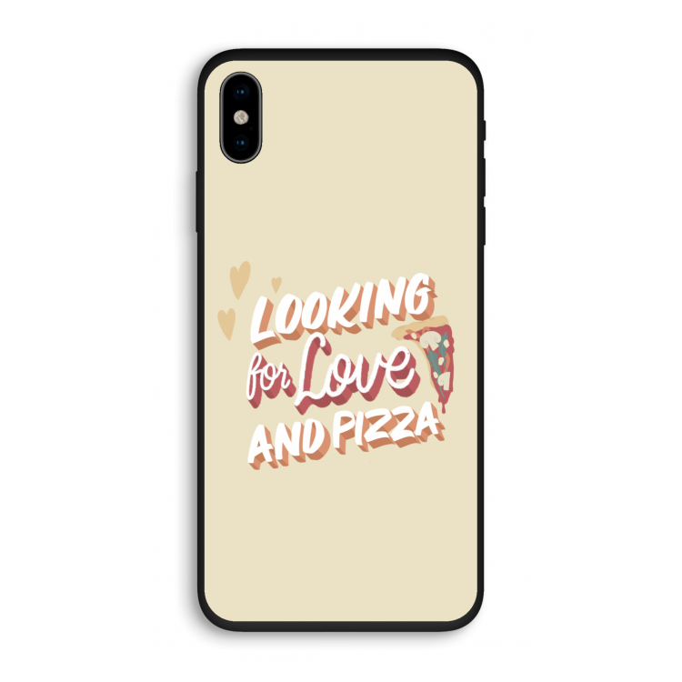 Pizza is the answer: iPhone X Biologisch afbreekbaar hoesje