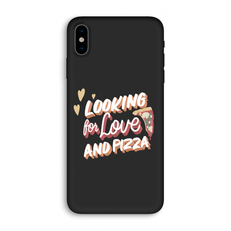 Pizza is the answer: iPhone X Biologisch afbreekbaar hoesje