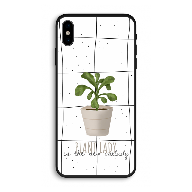Kamerplant op vensterruit: iPhone X Biologisch afbreekbaar hoesje