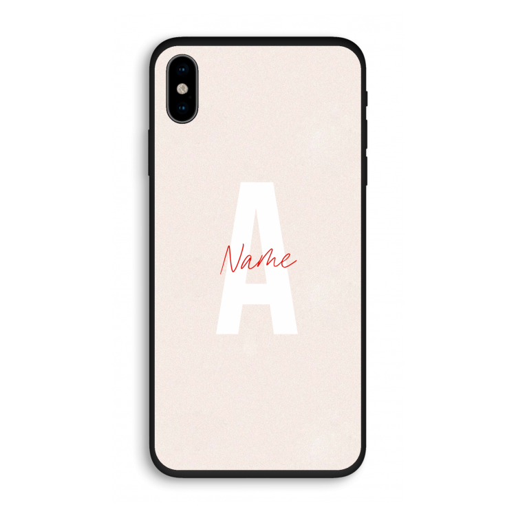 Strawberry Milkshake: iPhone X Biologisch afbreekbaar hoesje