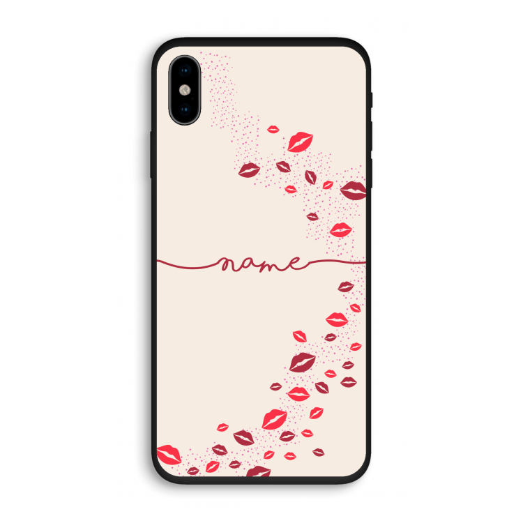Kusjes: iPhone X Biologisch afbreekbaar hoesje