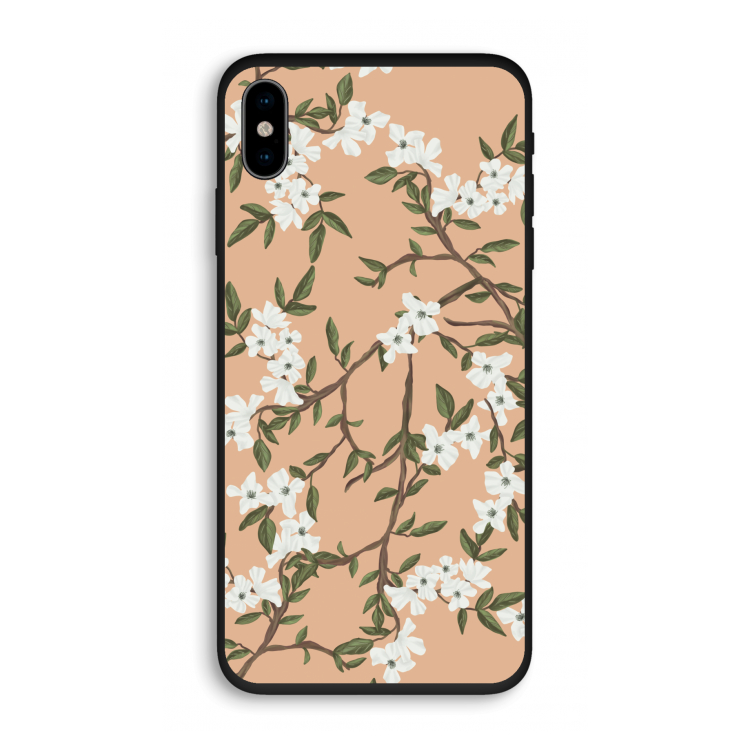 Blossoming spring: iPhone X Biologisch afbreekbaar hoesje