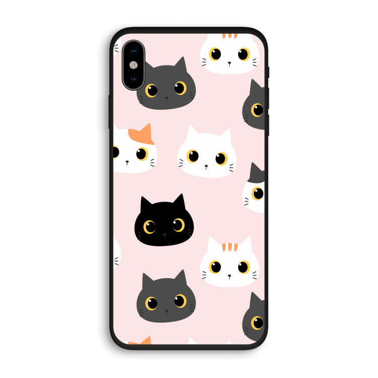Katten: iPhone X Biologisch afbreekbaar hoesje