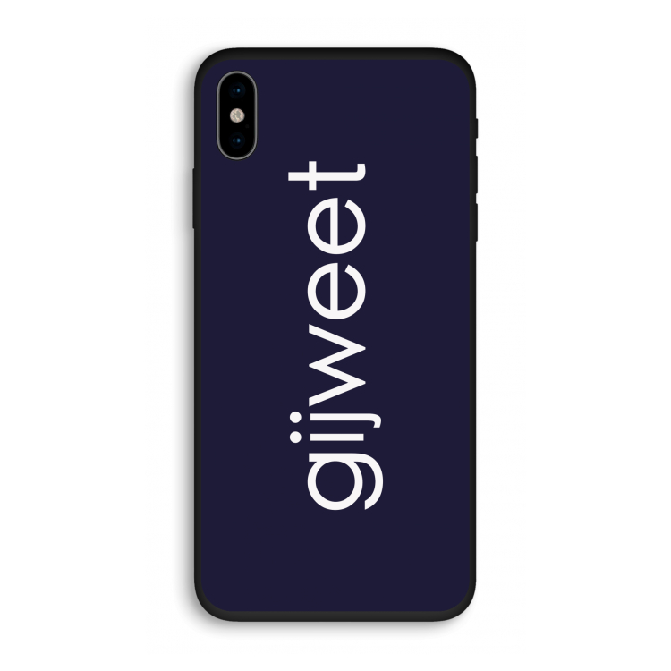 Gijweet: iPhone X Biologisch afbreekbaar hoesje