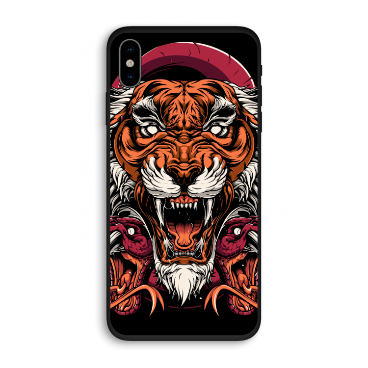Tiger and Rattlesnakes: iPhone X Biologisch afbreekbaar hoesje