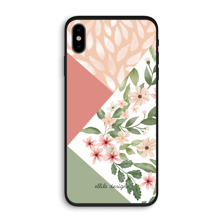 Sweet heaven geometrics: iPhone X Biologisch afbreekbaar hoesje