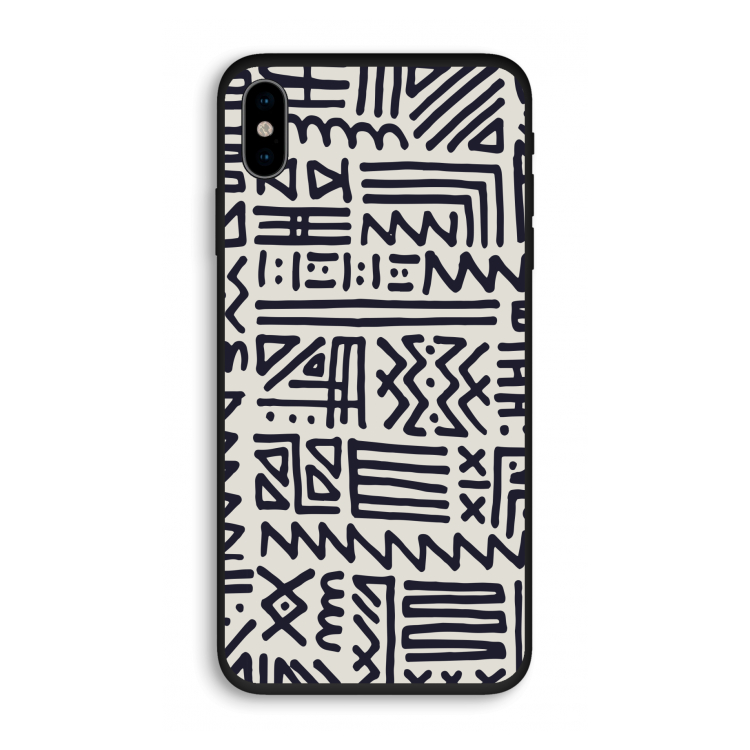 Marrakech print: iPhone X Biologisch afbreekbaar hoesje