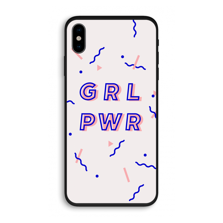 GRL PWR: iPhone X Biologisch afbreekbaar hoesje