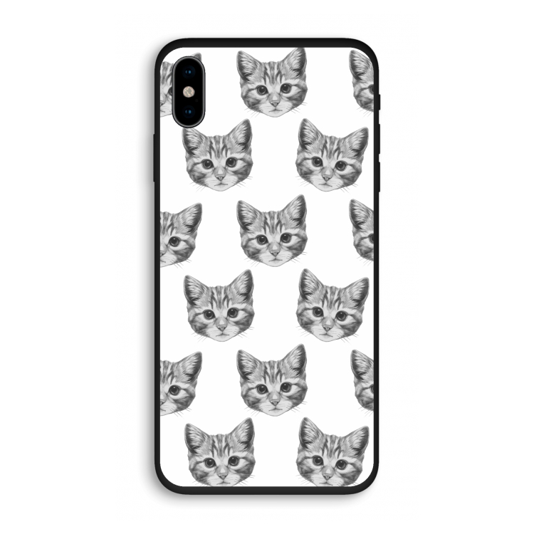 Kitten: iPhone X Biologisch afbreekbaar hoesje