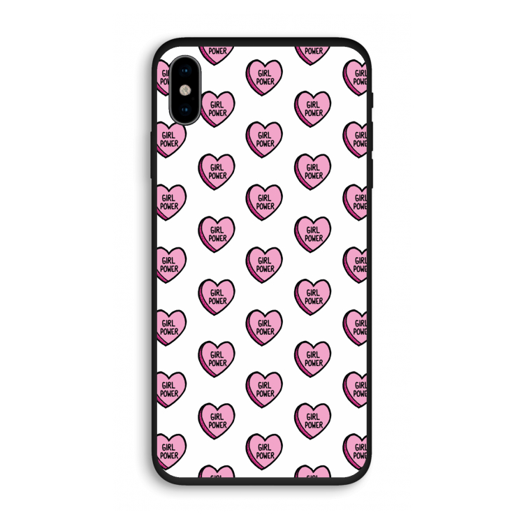 GIRL POWER: iPhone X Biologisch afbreekbaar hoesje