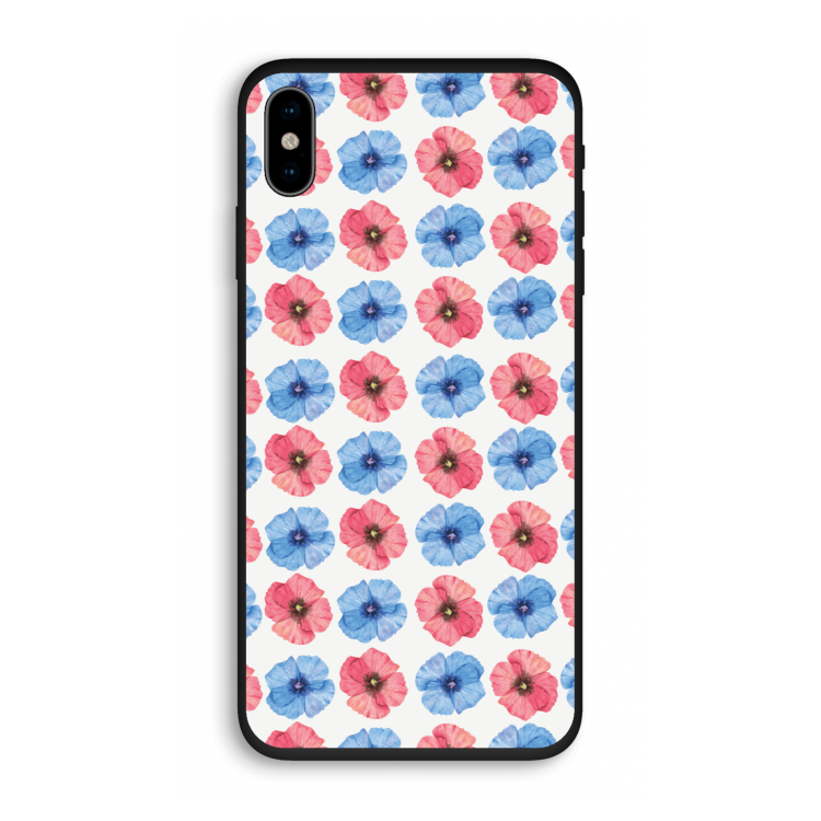 Klaproosjes: iPhone X Biologisch afbreekbaar hoesje