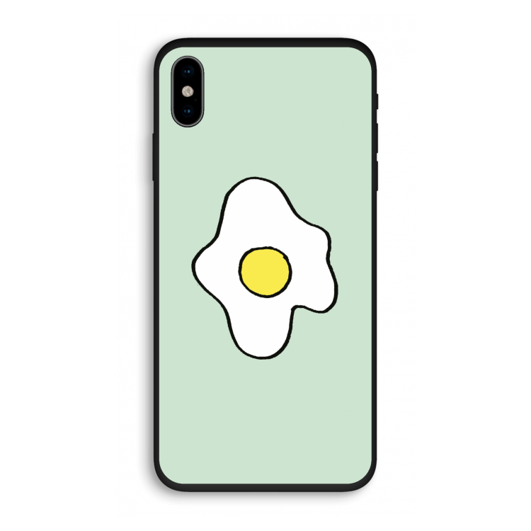 Spiegelei: iPhone X Biologisch afbreekbaar hoesje
