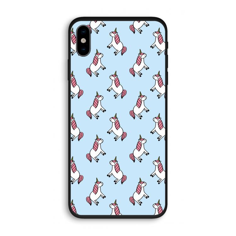 Eenhoorns overal: iPhone X Biologisch afbreekbaar hoesje