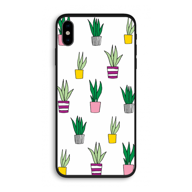 Sanseveria: iPhone X Biologisch afbreekbaar hoesje